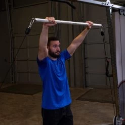 Body Solid Body-Solid Aluminum Double Swivel Bar -Sports and Fitness Shop Body SolidAluminumDoubleSwivelBarExercise1