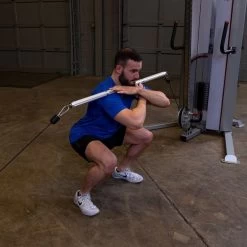 Body Solid Body-Solid Aluminum Double Swivel Bar -Sports and Fitness Shop Body SolidAluminumDoubleSwivelBarExercise3