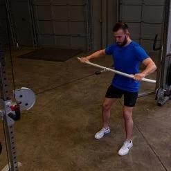 Body Solid Body-Solid Aluminum Lat Bar -Sports and Fitness Shop Body SolidAluminumLatBarExercise2