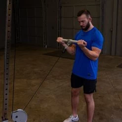 Body Solid Body-Solid Aluminum Revolving Straight Bar 15 Body Solid Body-Solid Aluminum Revolving Straight Bar -Sports and Fitness Shop Body SolidAluminumRevolvingStraightBarExercise2