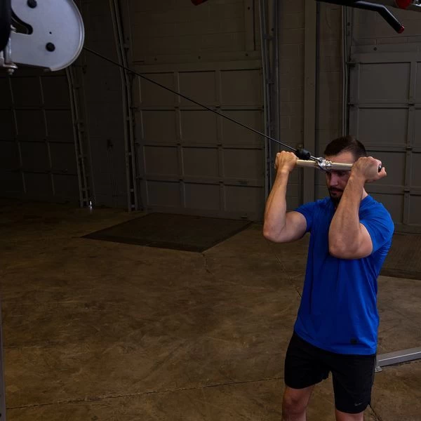 Body Solid Body-Solid Aluminum Revolving Straight Bar 10 Body Solid Body-Solid Aluminum Revolving Straight Bar - Image 8