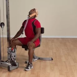 Body Solid Body-Solid Leather Head Harness -Sports and Fitness Shop Body SolidLeatherHeadHarnessExercise4