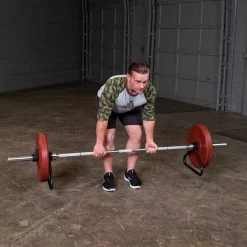 Body Solid Body-Solid Olympic Bar Stand (single) -Sports and Fitness Shop Body SolidOlympicBarStand single Exercise1