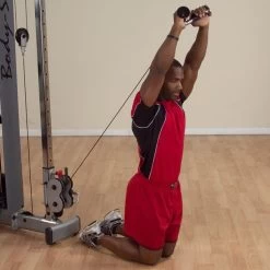 Body Solid Body-Solid Pro-Grip Tricep Pressdown Bar -Sports and Fitness Shop Body SolidPro GripTricepPressdownBarExercise2