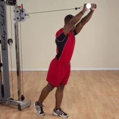 Body Solid Body-Solid Pro-Grip Tricep Pressdown Bar -Sports and Fitness Shop Body SolidPro GripTricepPressdownBarExercise4