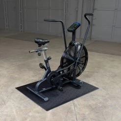 Body Solid Body-Solid Tools Bike Floor Mat -Sports and Fitness Shop Body SolidToolsBikeFloorMatRearSideView