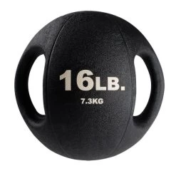 Body Solid Body-Solid Tools Dual-Grip Medicine Balls -Sports and Fitness Shop Body SolidToolsDual GripMedicineBalls16lbs