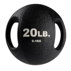 Body Solid Body-Solid Tools Dual-Grip Medicine Balls -Sports and Fitness Shop Body SolidToolsDual GripMedicineBalls20lbs