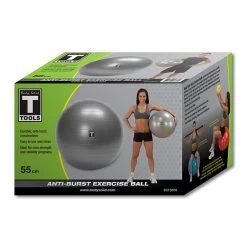 Body Solid Body-Solid Tools Stability Balls -Sports and Fitness Shop Body SolidToolsStabilityBalls55cm Gray Package