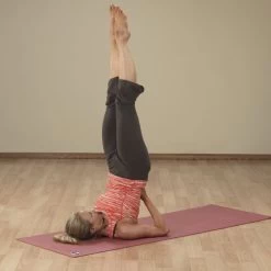 Body Solid Body-Solid Tools Yoga Mat Red 5mm -Sports and Fitness Shop Body SolidToolsYogaMatRed5mmExercise12