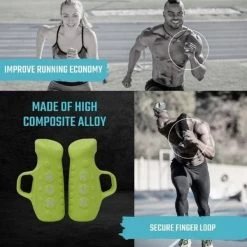 Egg Weights 2.0 Lb Set Adult Running Pods -Sports and Fitness Shop EggWeights2.0LbSetAdultRunningPodsLimeGreen