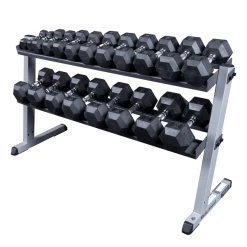 Body Solid Body-Solid Pro Dumbbell Rack GDR60 -Sports and Fitness Shop GDR60 RFWS nobg 600px