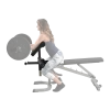 Body Solid Body-Solid Preacher Curl Station GPCA1 -Sports and Fitness Shop GFID31 0051 Cutout