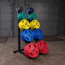 Body Solid Capacity Olympic Weight Tree -Sports and Fitness Shop GWT76 DSF9193