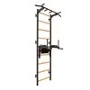 BenchK 722 Black Stall Bar For Home With Pull-up Bar And Dip Station -Sports and Fitness Shop Multifunctional wall bar BenchK