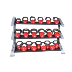 Body Solid Pro Club Line SDKR 3 Tier Kettlebell Rack -Sports and Fitness Shop SDKR1000KB KBL DSF7272 1500px