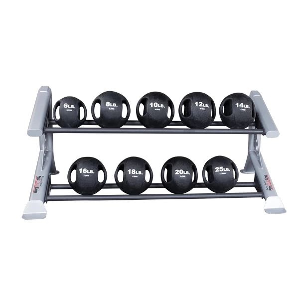 Body Solid Pro Club Line SDKR 2 Tier Med Ball Rack 4 Body Solid Pro Club Line SDKR 2 Tier Med Ball Rack - Image 2