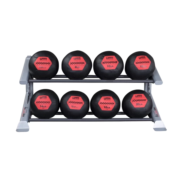Body Solid Pro Club Line SDKR 2 Tier Med Ball Rack 6 Body Solid Pro Club Line SDKR 2 Tier Med Ball Rack - Image 4