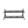 Body Solid Pro Club Line SDKR 2 Tier Saddle Dumbell Rack