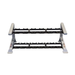 Body Solid Pro Club Line SDKR 2 Tier Saddle Dumbell Rack