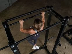 Body Solid Pro Club Line Half Cage SPR500 Dual Chin Bar 7 Body Solid Pro Club Line Half Cage SPR500 Dual Chin Bar -Sports and Fitness Shop SPR500BACK connected to SPR500 with SPRACB 0263 1500px