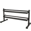 York Barbell 2 Tier Dumbbell Stand -Sports and Fitness Shop YorkBarbell2TierDumbbellStand3DView
