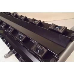 York Barbell 2 Tier ETS Saddle Rack For Pro Style Dumbbells -Sports and Fitness Shop YorkBarbell2TierETSSaddleRackforProStyleDumbbellsCloseUp