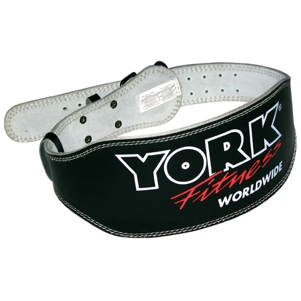York Barbell 6" Padded Weight Lifting Belt 3 York Barbell 6" Padded Weight Lifting Belt