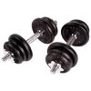 York Barbell Black Cast Iron Adjustable S/L Dumbbell Set -Sports and Fitness Shop YorkBarbellBlackCastIronAdjustableSLDumbbellSet3DView