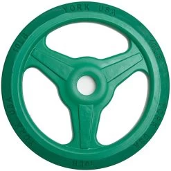 York Barbell Bumper Grip Plate (Color) -Sports and Fitness Shop YorkBarbellBumperGripPlate Color 10lbs
