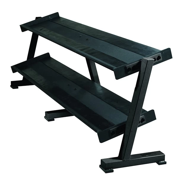 York Barbell Hex Professional Tray Dumbbell Rack 3 York Barbell Hex Professional Tray Dumbbell Rack