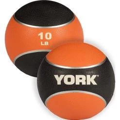 York Barbell Medicine Ball -Sports and Fitness Shop YorkBarbellMedicineBall10lbs