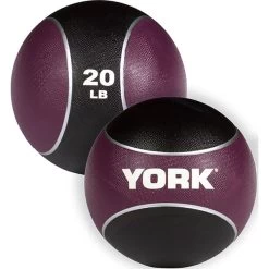 York Barbell Medicine Ball -Sports and Fitness Shop YorkBarbellMedicineBall20lbs