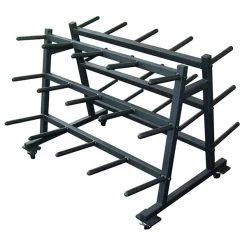 York Barbell Mobile Aerobic Set Rack