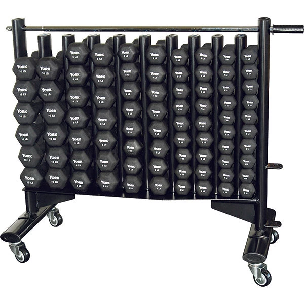 York Barbell Neoprene Hexagon Fitbell Club Pack With Rack 3 York Barbell Neoprene Hexagon Fitbell Club Pack With Rack