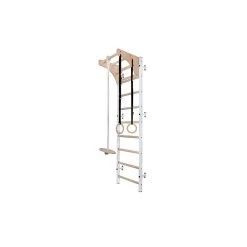 BenchK Series 7 711W+A204 Wall Bars With Gymnastics Accessories