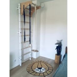 BenchK Series 7 711W+A204 Wall Bars With Gymnastics Accessories -Sports and Fitness Shop benchk 711w a204 3