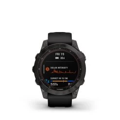 Garmin Fenix 7 Sapphire Solar Multisport Smartwatch 34 Garmin Fenix 7 Sapphire Solar Multisport Smartwatch -Sports and Fitness Shop fenix 7 sapphire solar carbon gray dlc titanium with black band 2