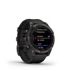 Garmin Fenix 7 Sapphire Solar Multisport Smartwatch 35 Garmin Fenix 7 Sapphire Solar Multisport Smartwatch -Sports and Fitness Shop fenix 7 sapphire solar carbon gray dlc titanium with black band 3