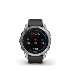 Garmin Fenix 7 Multisport GPS Smartwatch -Sports and Fitness Shop fenix 7 silver with graphite band 4