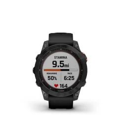 Garmin Fenix 7 Solar Multisport GPS Smartwatch 15 Garmin Fenix 7 Solar Multisport GPS Smartwatch -Sports and Fitness Shop fenix 7 solar slate gray with black band 4