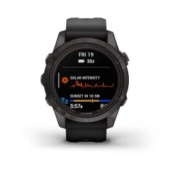 Garmin Fenix 7S Pro Sapphire Solar Smartwatch -Sports and Fitness Shop fenix 7s pro 42 sapphire solar carbon gray dlc titanium 2