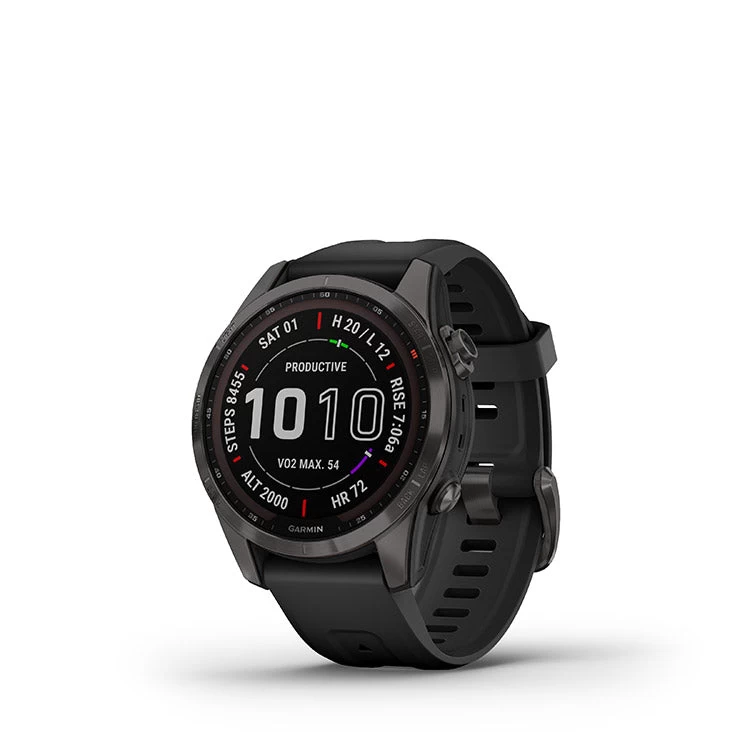 Garmin Fenix 7S Sapphire Solar Multisport GPS Smartwatch 3 Garmin Fenix 7S Sapphire Solar Multisport GPS Smartwatch