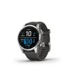Garmin Fenix 7S Multisport GPS Smartwatch -Sports and Fitness Shop fenix 7s silver with graphite band 1