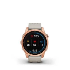Garmin Fenix 7S Solar Multisport GPS Smartwatch -Sports and Fitness Shop fenix 7s solar rose gold with light sand band 6