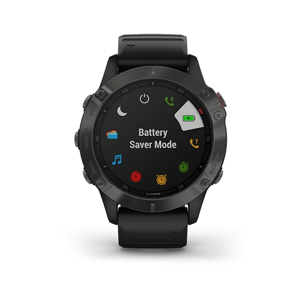 Garmin Fenix 6 Sapphire Multisport GPS Smartwatch 5 Garmin Fenix 6 Sapphire Multisport GPS Smartwatch - Image 3