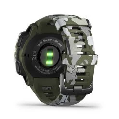Garmin Instinct Solar Sportsman Camo Edition GPS Smartwatch -Sports and Fitness Shop garmin instinct solar sportsman edition lichen camo 010 02293 16 9
