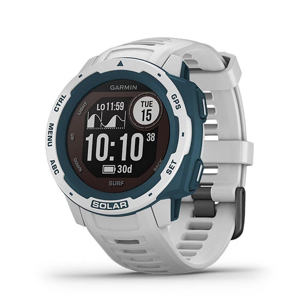 Garmin Instinct Solar Surf Edition GPS Smartwatch 4 Garmin Instinct Solar Surf Edition GPS Smartwatch - Image 2