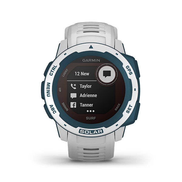 Garmin Instinct Solar Surf Edition GPS Smartwatch 8 Garmin Instinct Solar Surf Edition GPS Smartwatch - Image 6