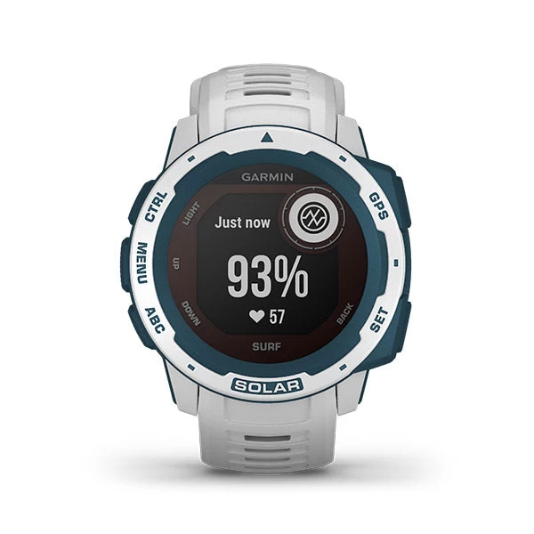Garmin Instinct Solar Surf Edition GPS Smartwatch 7 Garmin Instinct Solar Surf Edition GPS Smartwatch - Image 5